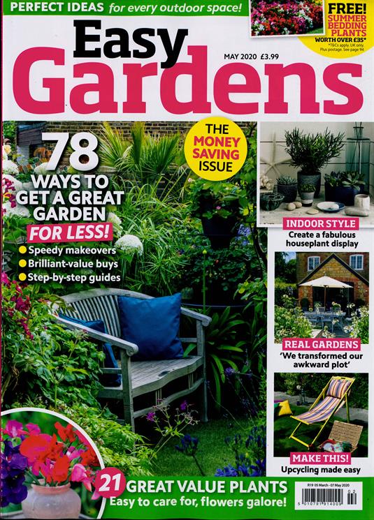 Easy Gardens Magazine Subscription | Buy at Newsstand.co.uk | Gardening