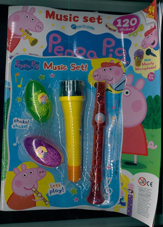 peppa pig music set
