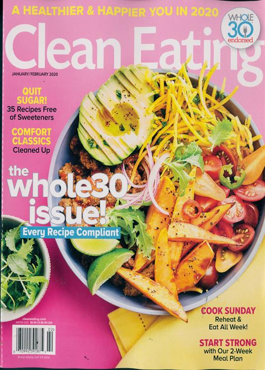 Clean Eating Magazine Subscription Buy At Newsstand Co Uk Cooking Food