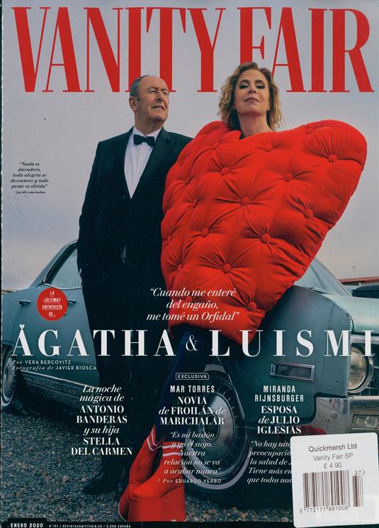 Vanity Fair Spanish Magazine Subscription Buy at Newsstand.co.uk