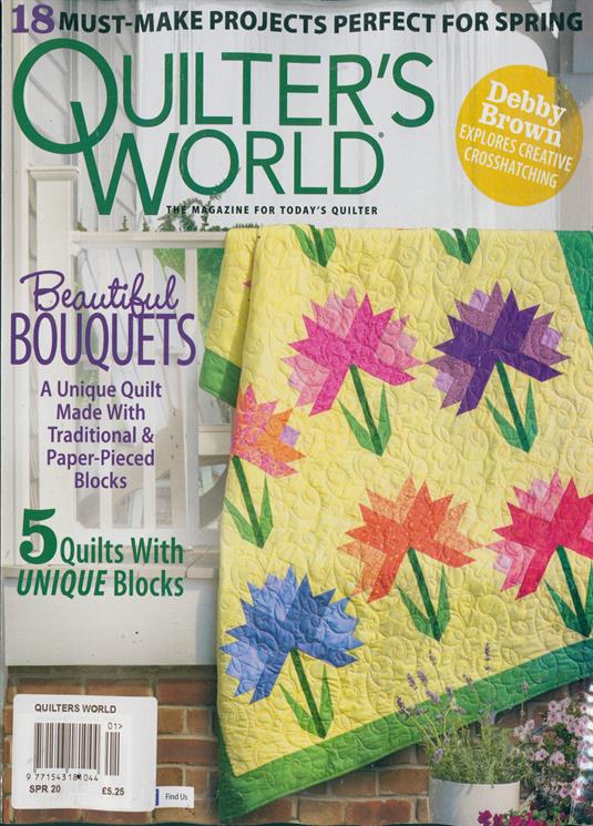 Quilters World Magazine Subscription Buy at Newsstand.co.uk Quilting