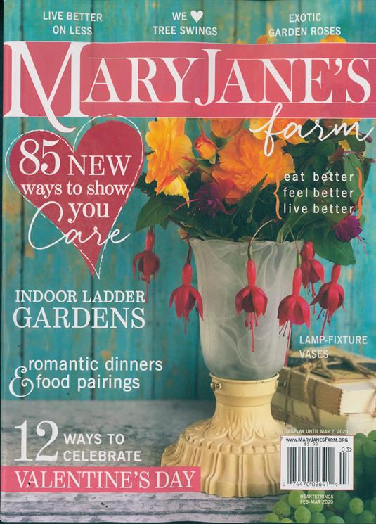 Mary Janes Farm Magazine Subscription Buy at Newsstand.co.uk Self