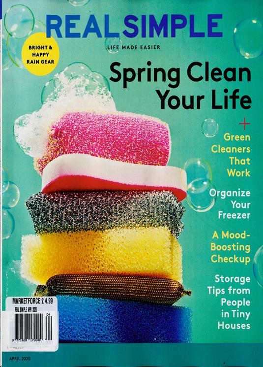 Real Simple Magazine Subscription | Buy at Newsstand.co.uk | Cooking & Food