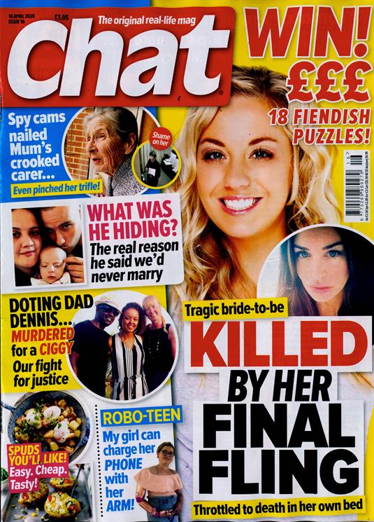 Chat Magazine Subscription Buy At Newsstand Co Uk Women S Weekly
