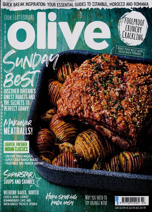 Olive Magazine Subscription Buy at Newsstand.co.uk Cooking & Food