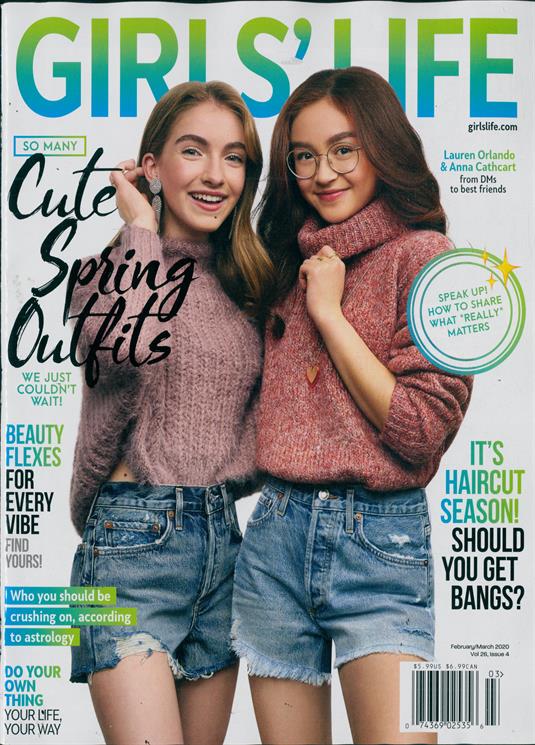 Girls Life Magazine Subscription Buy At Uk Teen Fashion 