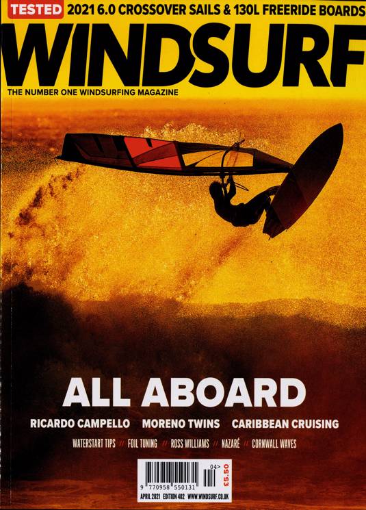 Windsurf Magazine Subscription Buy at Newsstand.co.uk Watersports