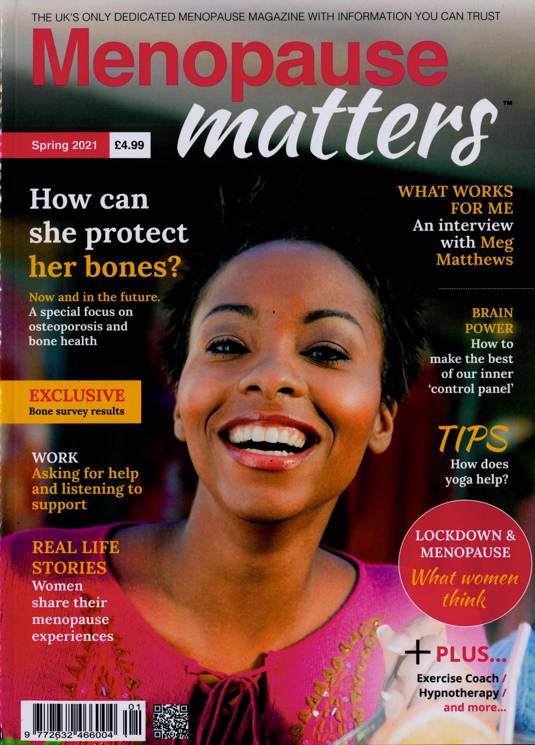 Menopause Matters Magazine Subscription Buy at Newsstand.co.uk
