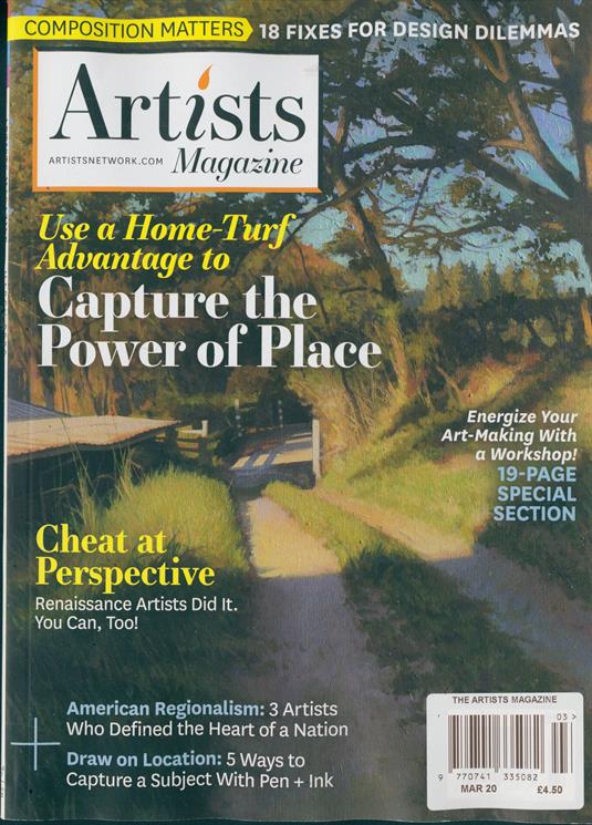 The Artists Magazine Subscription Buy at Newsstand.co.uk