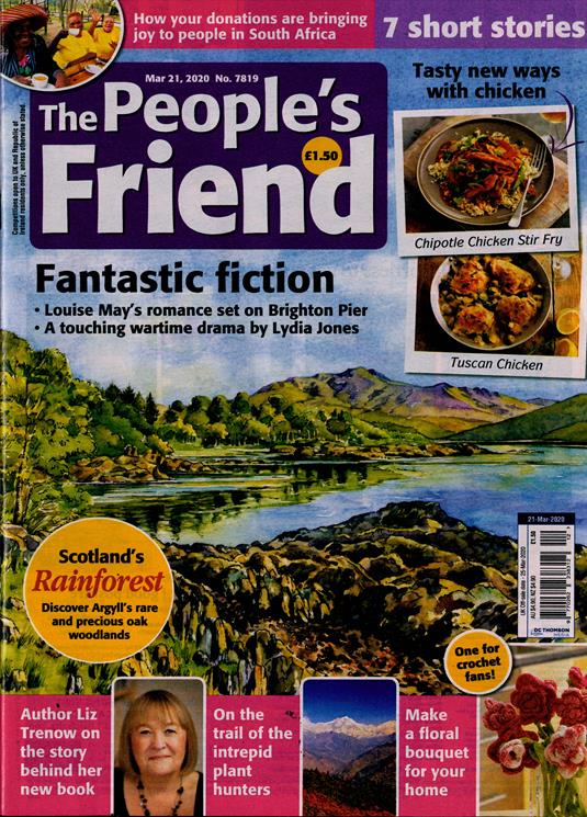 Peoples Friend Magazine Subscription Buy at Newsstand.co.uk Women's