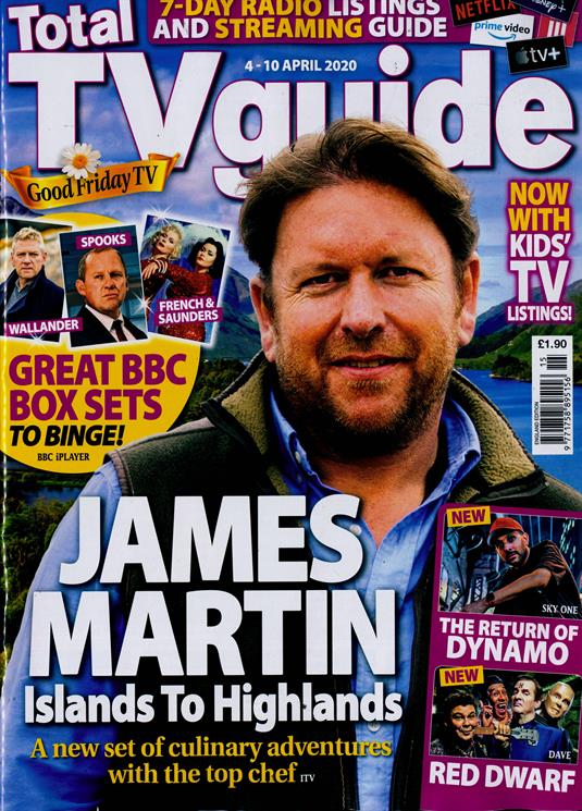 Total Tv Guide England Magazine Subscription Buy at Newsstand.co.uk