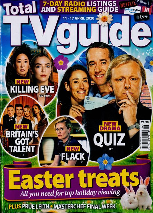 Total Tv Guide England Magazine Subscription Buy at Newsstand.co.uk