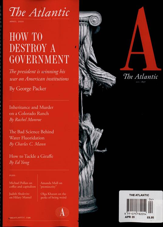 The Atlantic Magazine Subscription Buy at Newsstand.co.uk Intl Current Affairs
