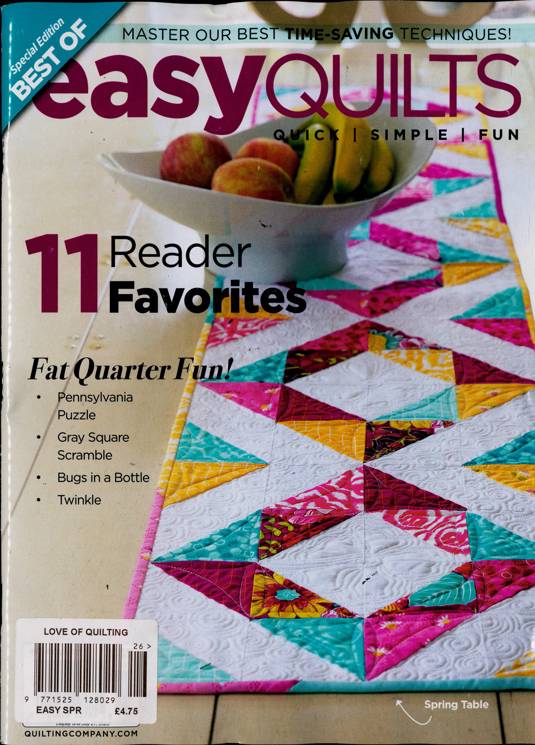 Love Of Quilting Magazine Subscription Buy at Newsstand.co.uk Quilting