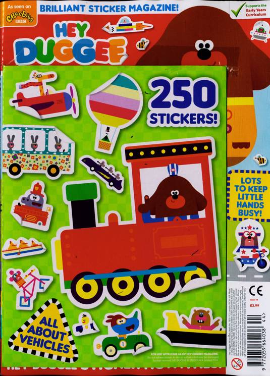 hey duggee train set