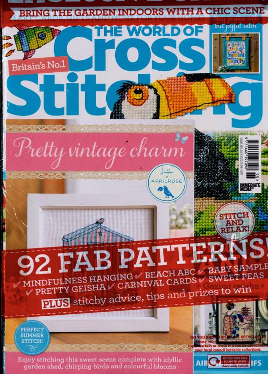 World Of Cross Stitching Magazine Subscription Buy at Newsstand.co.uk