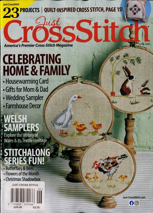 Just Cross Stitch Magazine Subscription Buy at Newsstand.co.uk