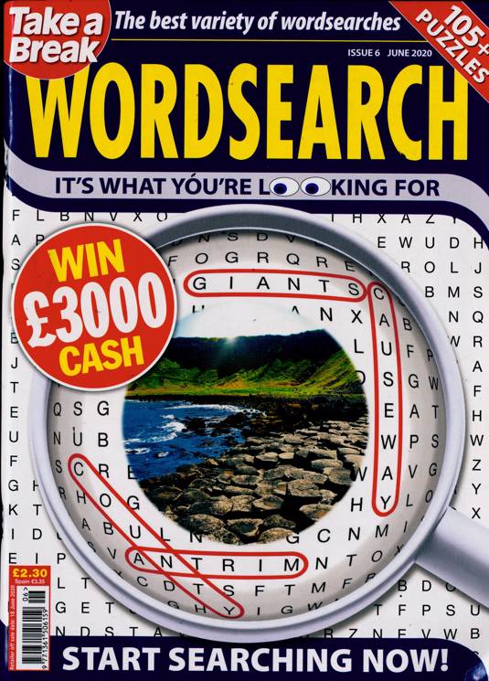 Take A Break Wordsearch Magazine Subscription Buy At Newsstand co uk Wordsearch