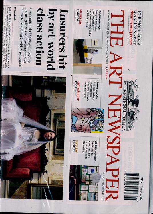 Art Newspaper Magazine Subscription Buy at Newsstand.co.uk Visual Arts