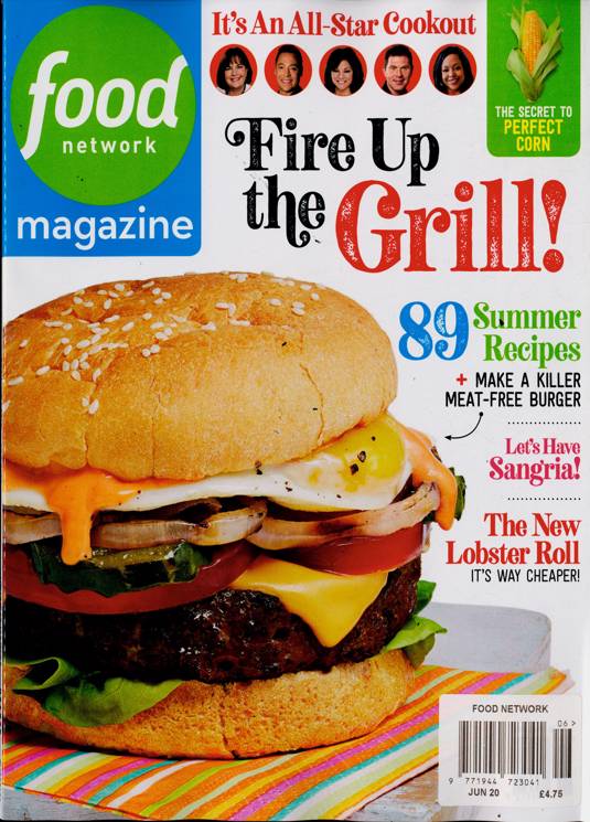 Food Network Magazine Subscription Buy at Newsstand.co.uk Cooking