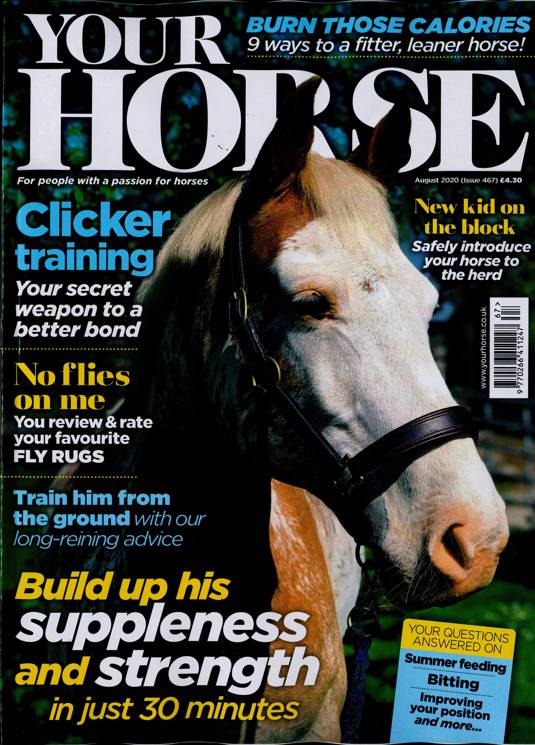 Your Horse Magazine Subscription | Buy at Newsstand.co.uk | Equestrian
