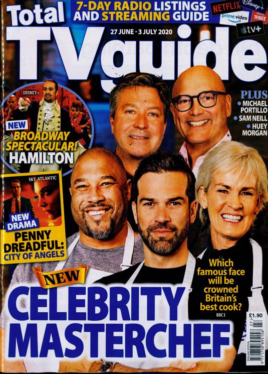 Total Tv Guide England Magazine Subscription Buy at Newsstand.co.uk