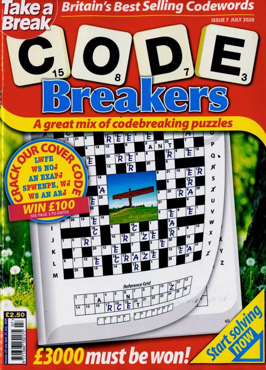 Take A Break Puzzles Codebreaker