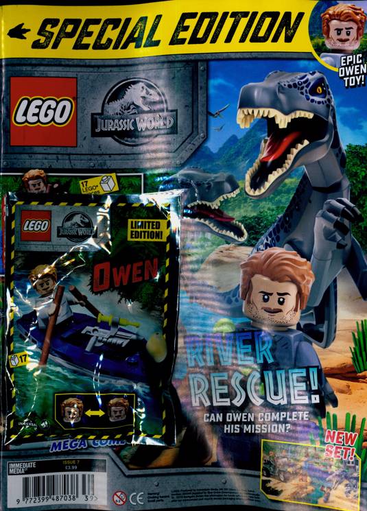 lego jurassic magazine
