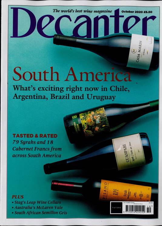 Decanter Magazine Subscription Buy at Newsstand.co.uk Cooking & Food