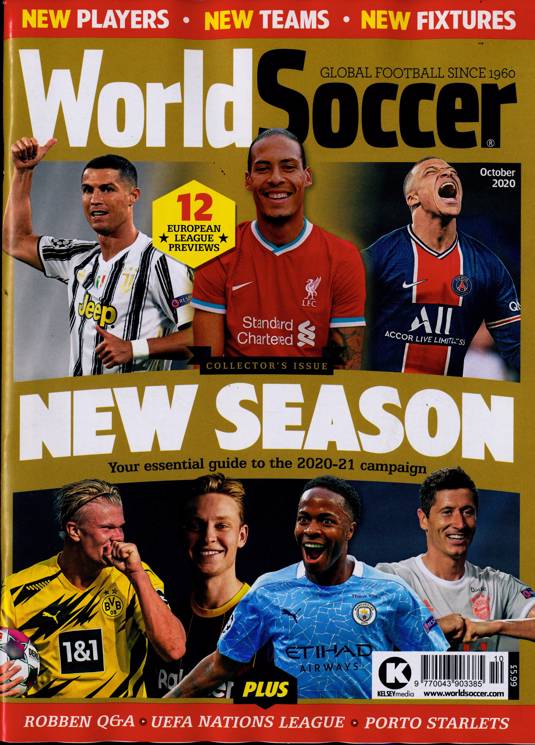 World Soccer Magazine Subscription Buy at Newsstand.co.uk Football