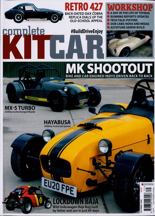 Complete Kit Car Magazine Subscription Buy at Newsstand.co.uk Kit