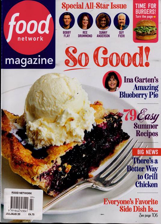 Food Network Magazine Subscription Buy at Newsstand.co.uk Cooking