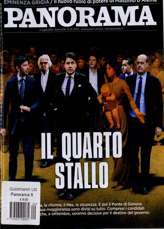 Panorama Magazine Subscription Buy at Newsstand.co.uk Italian