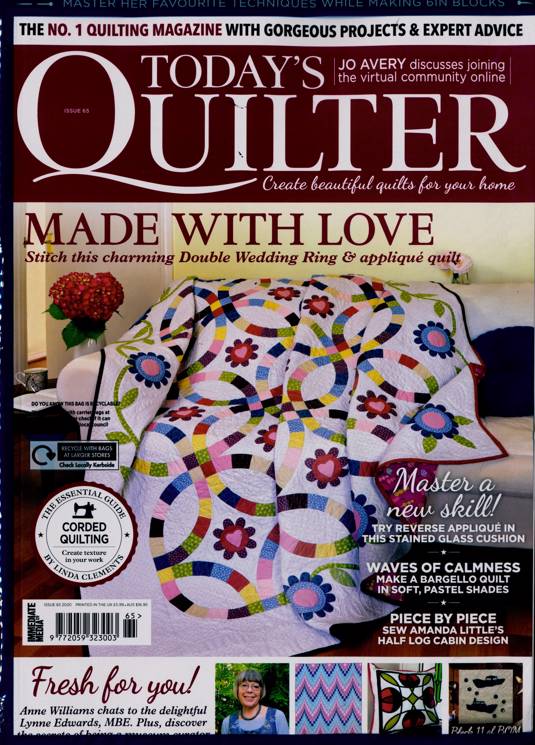 Todays Quilter Magazine Subscription Buy at Newsstand.co.uk Quilting