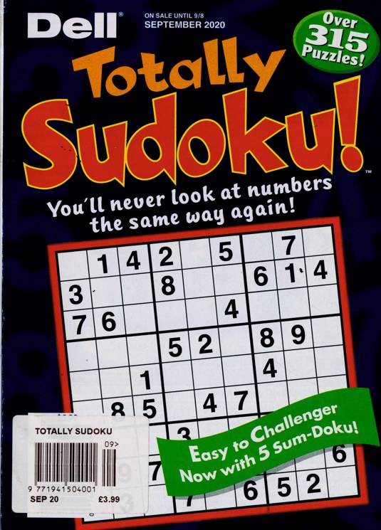 Totally Sudoku Magazine Subscription Buy At Newsstand co uk Other 