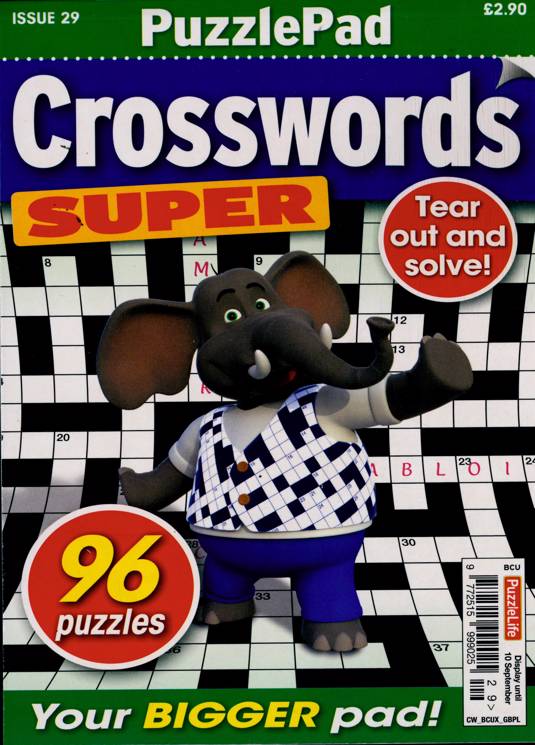 Puzzlelife Crossword Super Magazine Subscription Buy At Newsstand co 