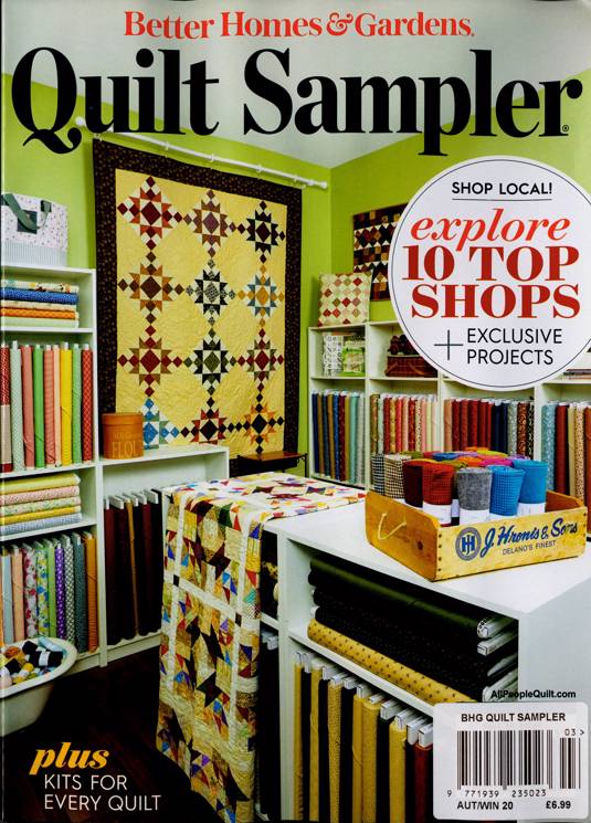 Bhg Quilt Sampler Magazine Subscription Buy at Newsstand.co.uk Quilting