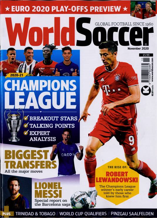 World Soccer Magazine Subscription Buy at Newsstand.co.uk Football
