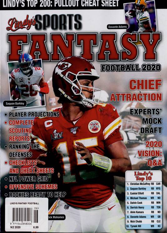 Lindys Fantasy Football Magazine Subscription Buy at Newsstand.co.uk