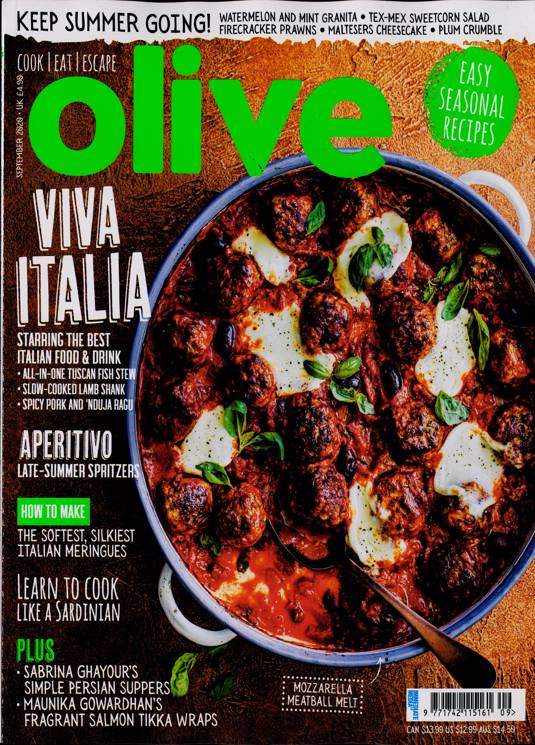 Olive Magazine Subscription Buy at Newsstand.co.uk Cooking & Food