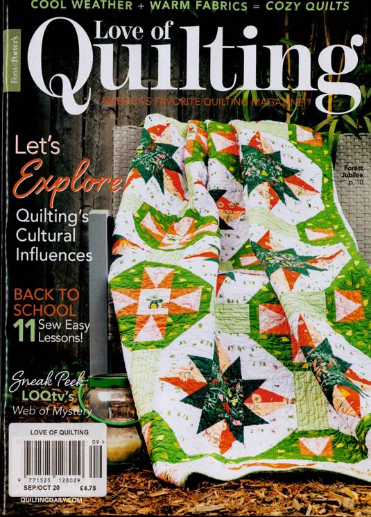 Love Of Quilting Magazine Subscription Buy at Newsstand.co.uk Quilting