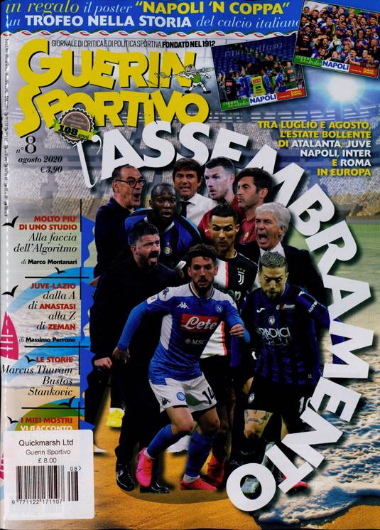 Revue Sportive Guerin Sportivo - Décembre 1986 - Maradona & Elio De Angelis - Numéro D'occasion