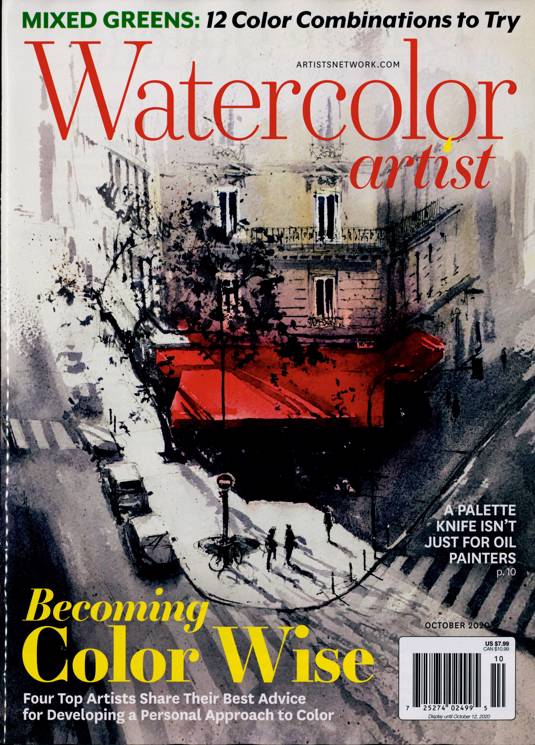 Watercolor Artist Magazine Subscription Buy at Newsstand
