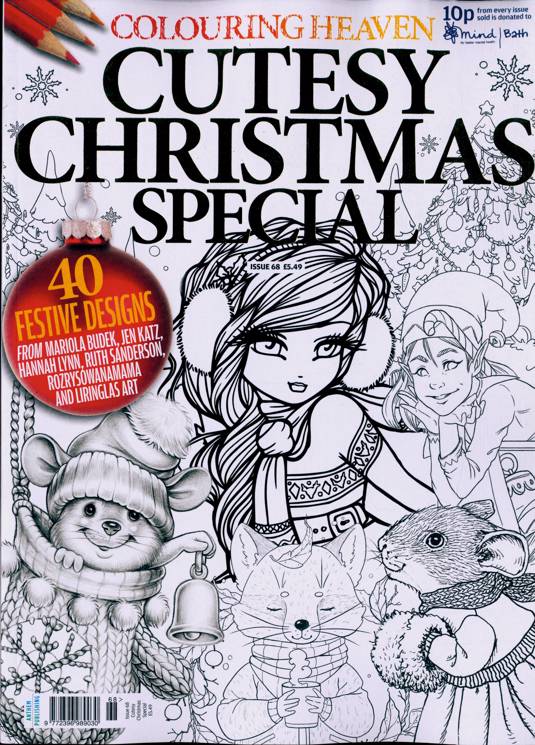 Colouring Heaven Magazine Subscription | Buy At Newsstand.co.uk | Colouring