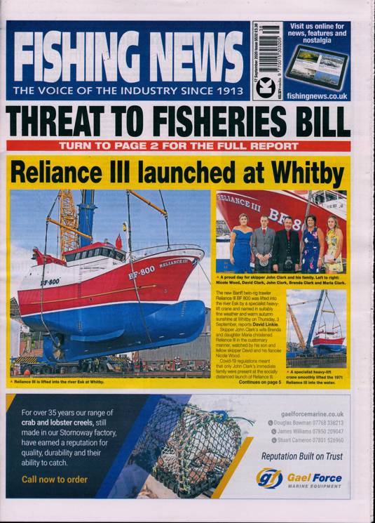 Fishing News Magazine Subscription Buy at Newsstand.co.uk Sea Fishing