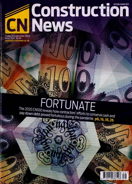 Construction News Magazine Subscription Buy at Newsstand.co.uk