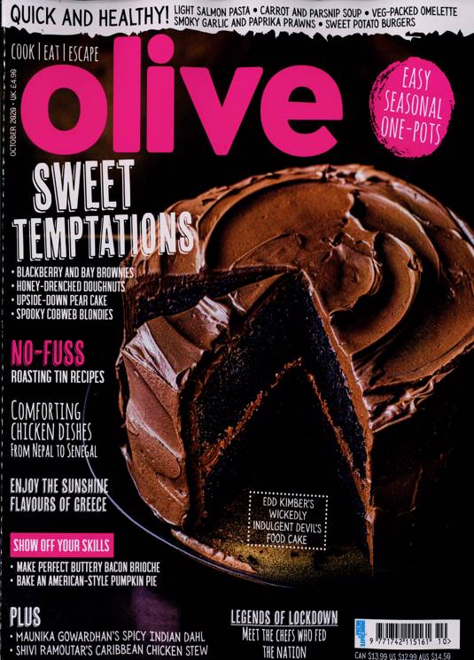 Olive Magazine Subscription Buy at Newsstand.co.uk Cooking & Food