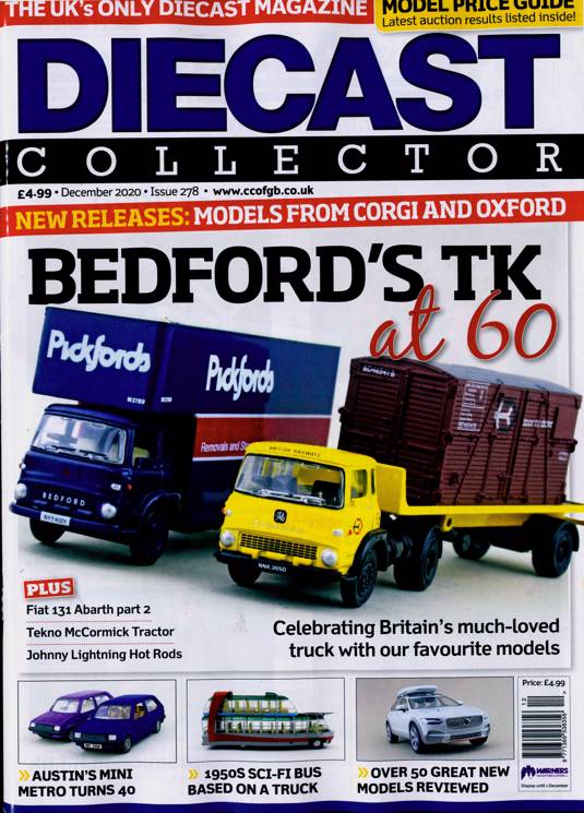 Diecast Collector Magazine Subscription Buy at Newsstand.co.uk Collecting