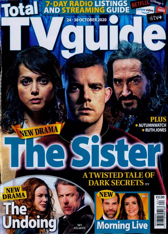 Total Tv Guide England Magazine Subscription Buy at Newsstand.co.uk Television