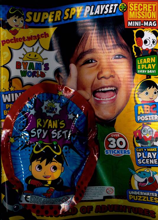Ryans World Magazine Subscription Buy At Newsstand Co Uk Pre School